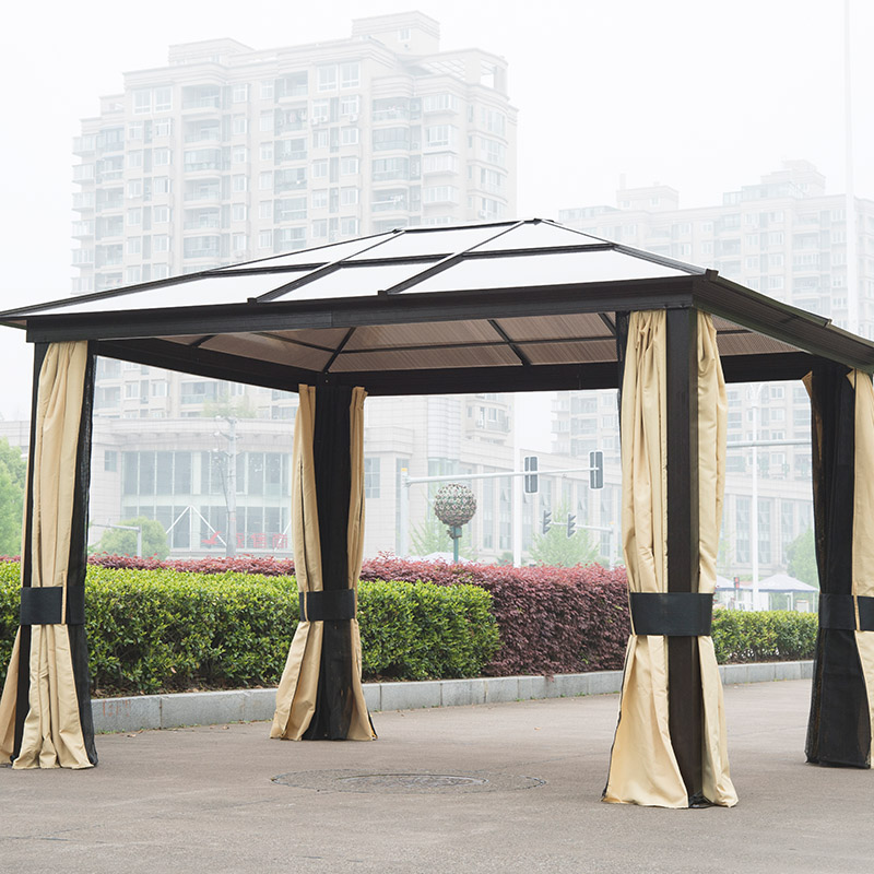 Hardtop Aluminum Frame Modern Gazebo
